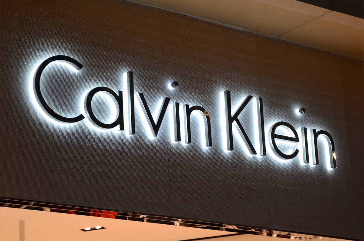 Luxury backlit signs letters